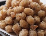 水煮大豆のスパイシー揚げ♪作り方7写真
