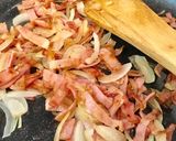 ほうれん草のチーズクリームパスタ作り方2写真