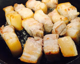 糖質オフ＊炊飯器で豚の角煮作り方1写真