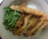 穴子の天ぷら 丼ぶり作り方13写真