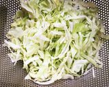 もやしとキャベツのごまマヨサラダ作り方1写真