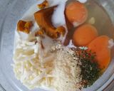 ハロウィン☆かぼちゃのオムライスケーキ☺作り方5写真