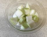 冷静冬瓜のそぼろ煮作り方1写真