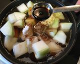 冷静冬瓜のそぼろ煮作り方5写真