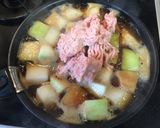 冷静冬瓜のそぼろ煮作り方6写真