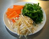 鶏ガラスープと白だしのあんかけうどん作り方3写真
