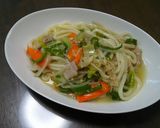 鶏ガラスープと白だしのあんかけうどん作り方11写真