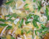 簡単☆あんかけニラ玉丼作り方6写真