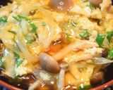 簡単☆あんかけニラ玉丼作り方8写真