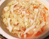 野菜と目玉焼きとスパムのラーメン作り方2写真