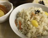 脇役？いいえ主役です！【銀杏飯】作り方4写真