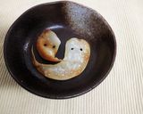 ハロウィンおばけ♪餃子の皮で☆*。作り方3写真