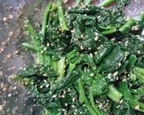 ほうれん草の胡麻和え！作り方2写真