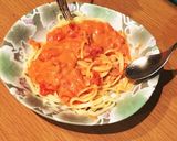 トマトクリームパスタ♫ツナマヨリメイク作り方9写真