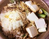 簡単すき焼き風リゾット作り方4写真