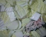 白菜と豚肉と竹輪のあんかけ作り方3写真