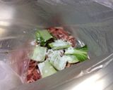 パパッと肉野菜丼作り方3写真