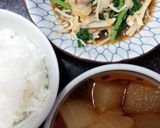 アサリと大根の葉っぱ炒め作り方8写真