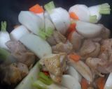 かぶと鶏肉の簡単♪ホワイトシチュー作り方4写真