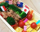 記録用　2016年運動会のお弁当作り方10写真