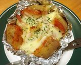 じゃがいものピザ風チーズ焼き作り方5写真