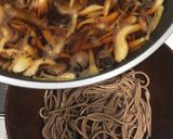久原「あごだし」キノコ蕎麦〜生姜仕立て〜作り方5写真