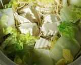 絶品☆挽き肉入り豆乳鍋作り方4写真