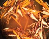 鮭とがんもどきのあご出汁キノコ餡掛け作り方7写真