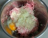 簡単時短！おいしい豚肉100%ハンバーグ作り方1写真