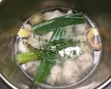 赤と緑のチキンカレー作り方1写真