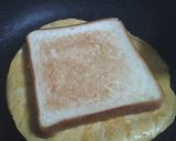 玉子焼き&チーズのフライパントースト作り方6写真