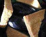簡単な卵入りの厚揚げと野菜煮込み作り方1写真