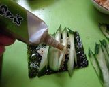 最速の韓国海苔のかっぱ巻き作り方7写真