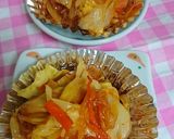 お弁当。豚肉とキャベツ炒め作り方7写真