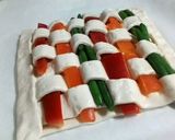 味付け失敗なし！☆カラフル編み込みパイ☆作り方8写真
