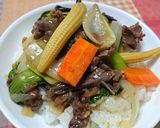 コストコのプルコギビーフで中華牛丼作り方4写真