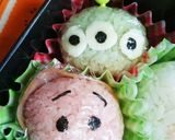 キャラ弁ディズニーツムツムおにぎり作り方6写真