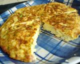 混ぜて焼くだけ★簡単★焼きオムライス作り方4写真