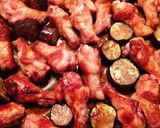 焼肉のたれで簡単♪オーブンで時短焼き鳥☆作り方6写真