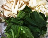 キノコとたらこの焼きビーフン作り方1写真