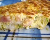混ぜて焼くだけ★簡単★焼きオムライス作り方6写真