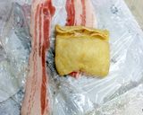 とろぉ〜り♪お揚げチーズ詰め豚バラ巻き作り方3写真