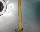ごぼうと大根の醤油ペペロンチーノ♪作り方3写真