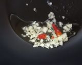 ごぼうと大根の醤油ペペロンチーノ♪作り方7写真
