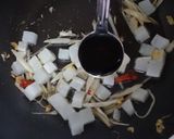 ごぼうと大根の醤油ペペロンチーノ♪作り方11写真