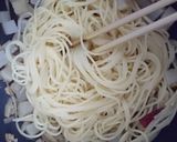 ごぼうと大根の醤油ペペロンチーノ♪作り方13写真