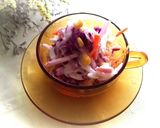 彩り野菜のヘルシーコールスローサラダ作り方5写真