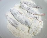 小魚(ネンブツダイ、ベラ、タカベ）唐揚げ作り方2写真