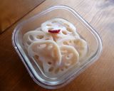 れんこんの甘酢漬け♪作り方3写真