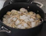 コク旨♪山形風芋のこ汁(芋煮)作り方6写真